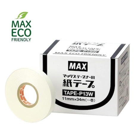 Max Tapener MAX TAPE-P13W, Biodegradable Paper Tape ZS98210